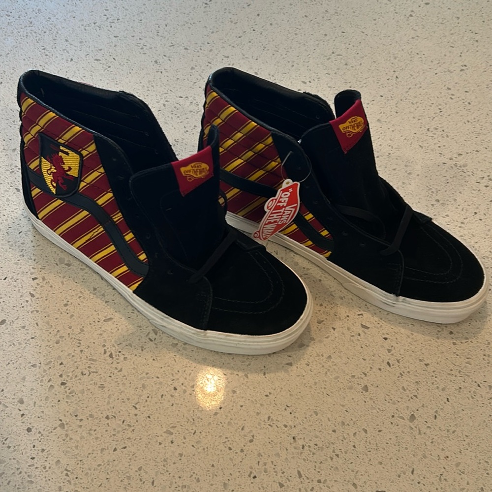 Vans, Sk8 Hi,Harry Potter, Griffyndor, BRAND NEW, NO BOX